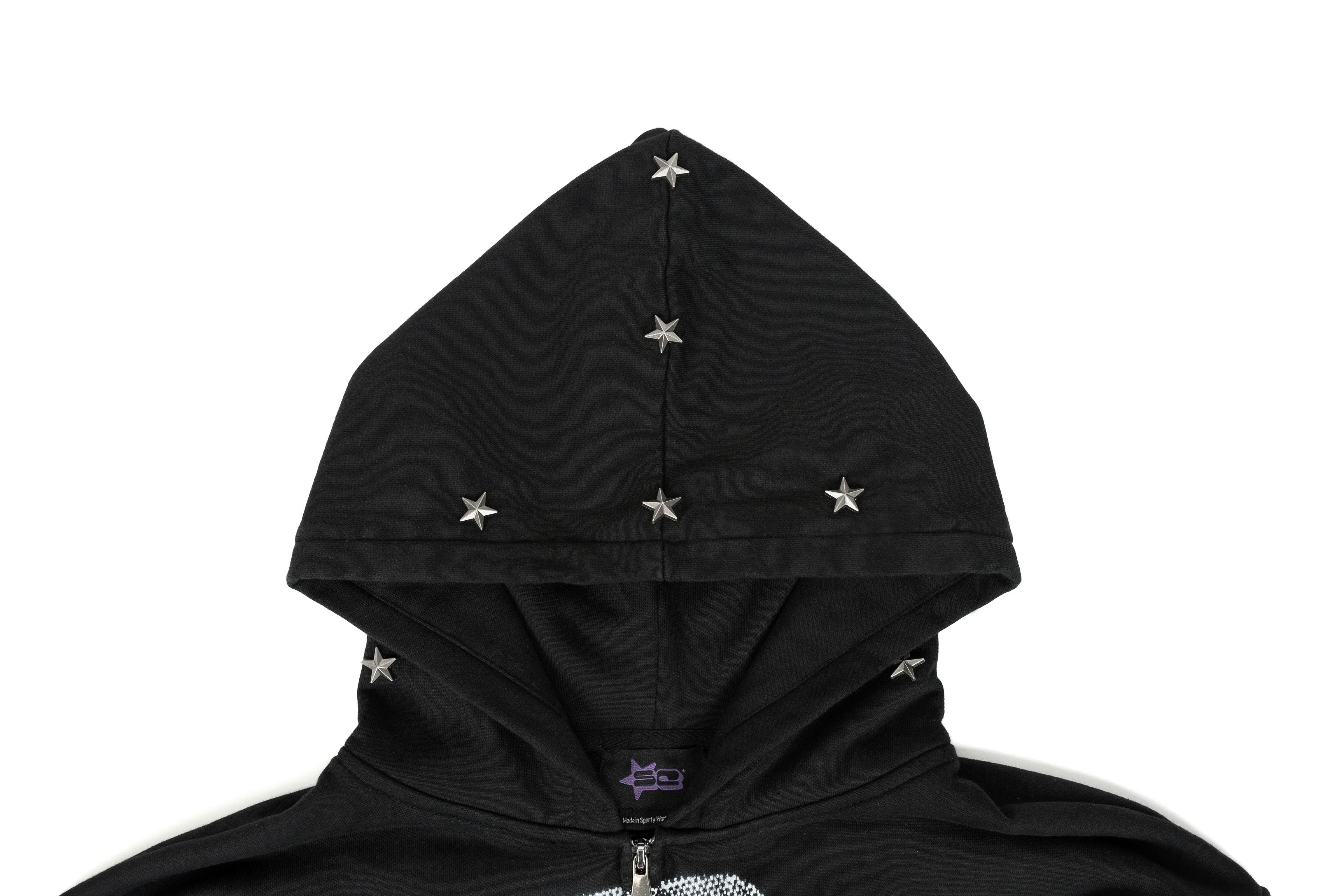 Goated Zip Up Hoodie (Black)