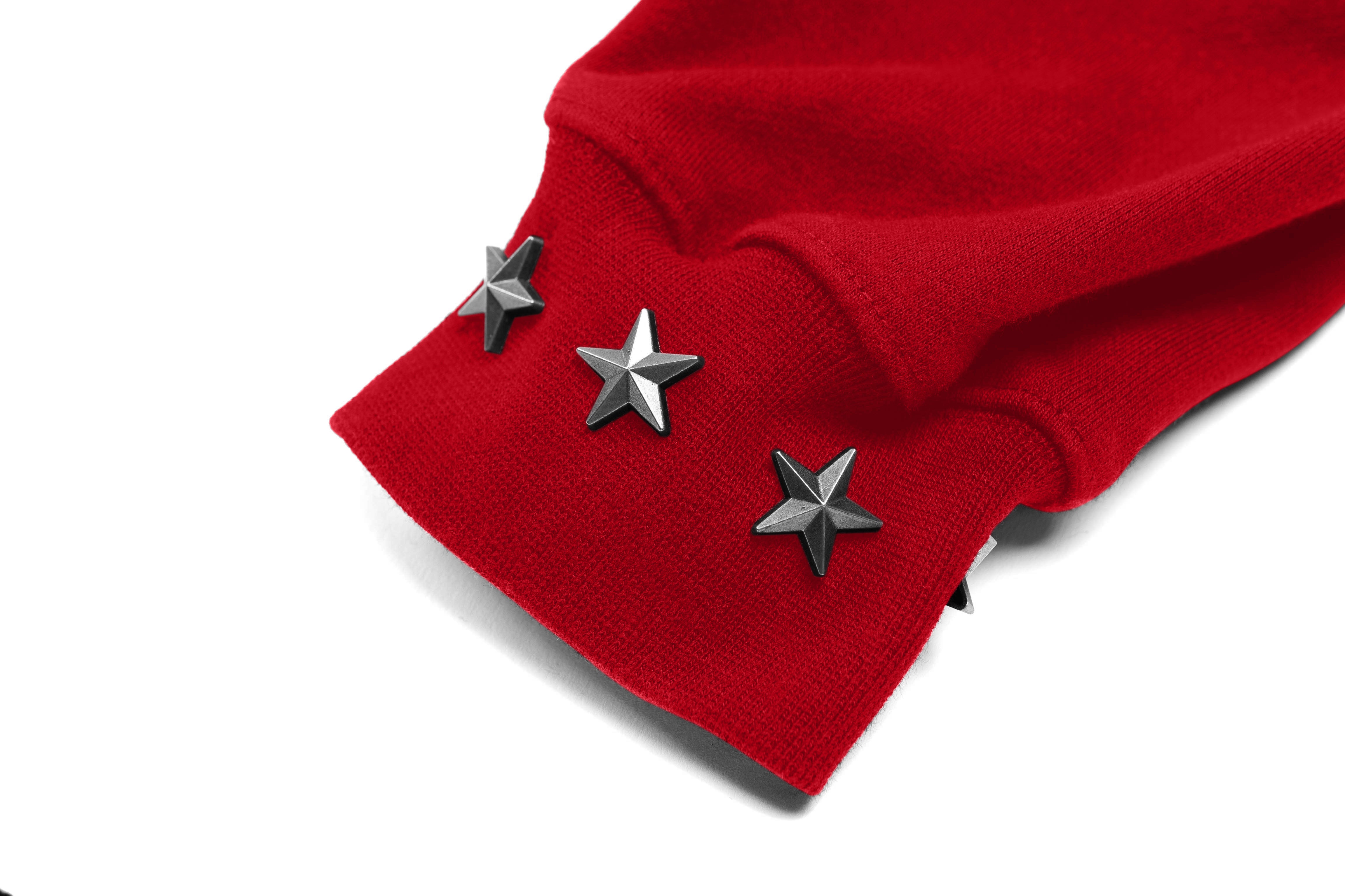 Goated Zip Up Hoodie (Red)