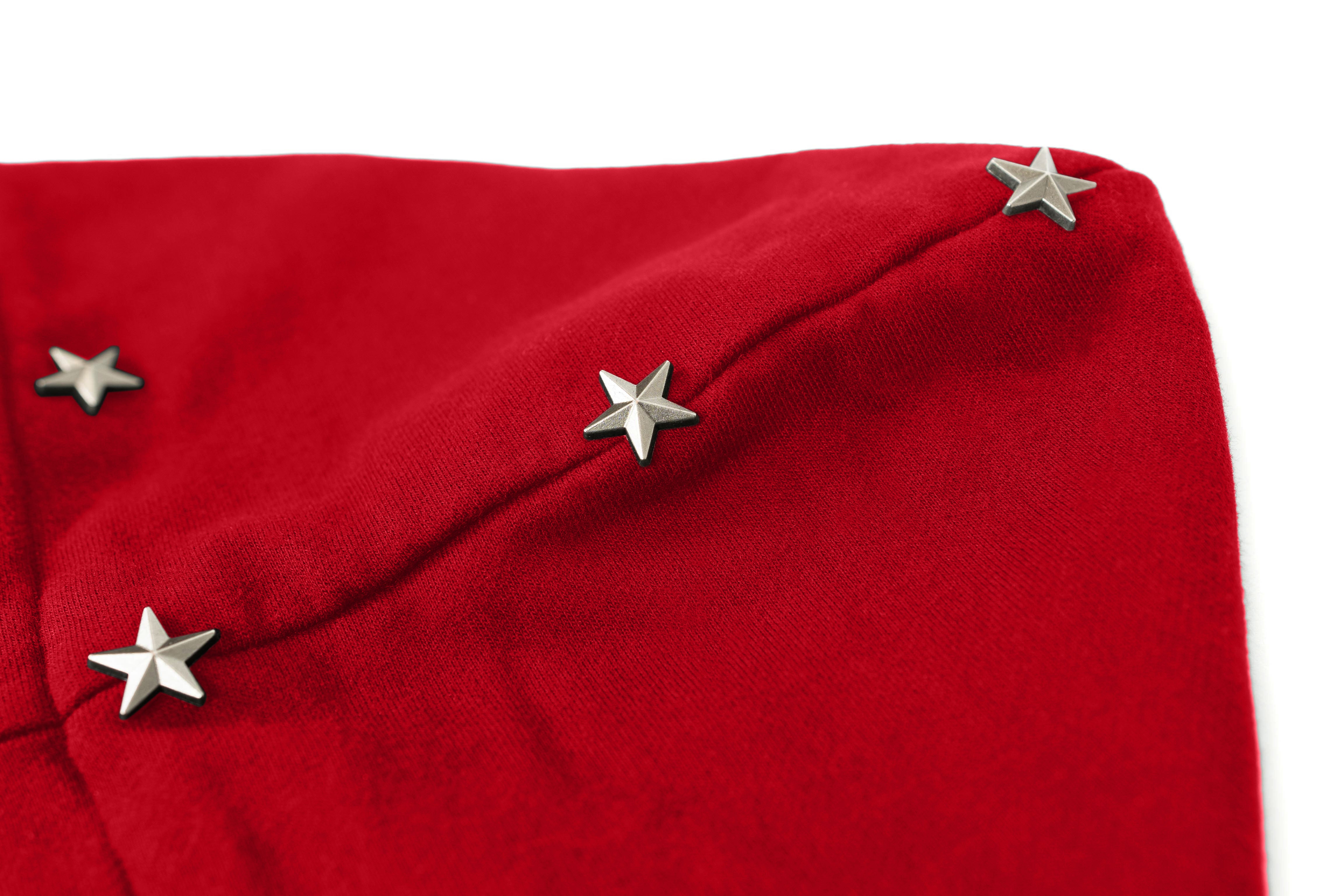 Goated Zip Up Hoodie (Red)