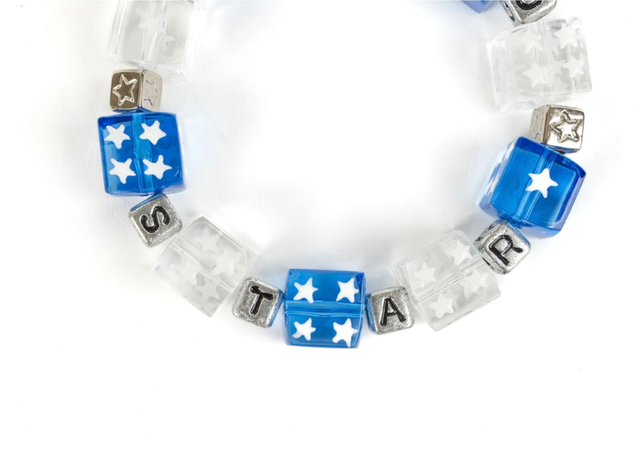 Shooting Stars Bracelet Blue & Clear